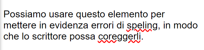 Esempio tag u con stile CSS