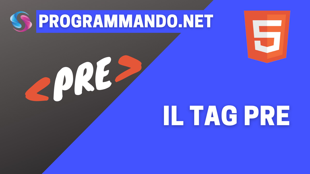 Testo pre-formattato in HTML