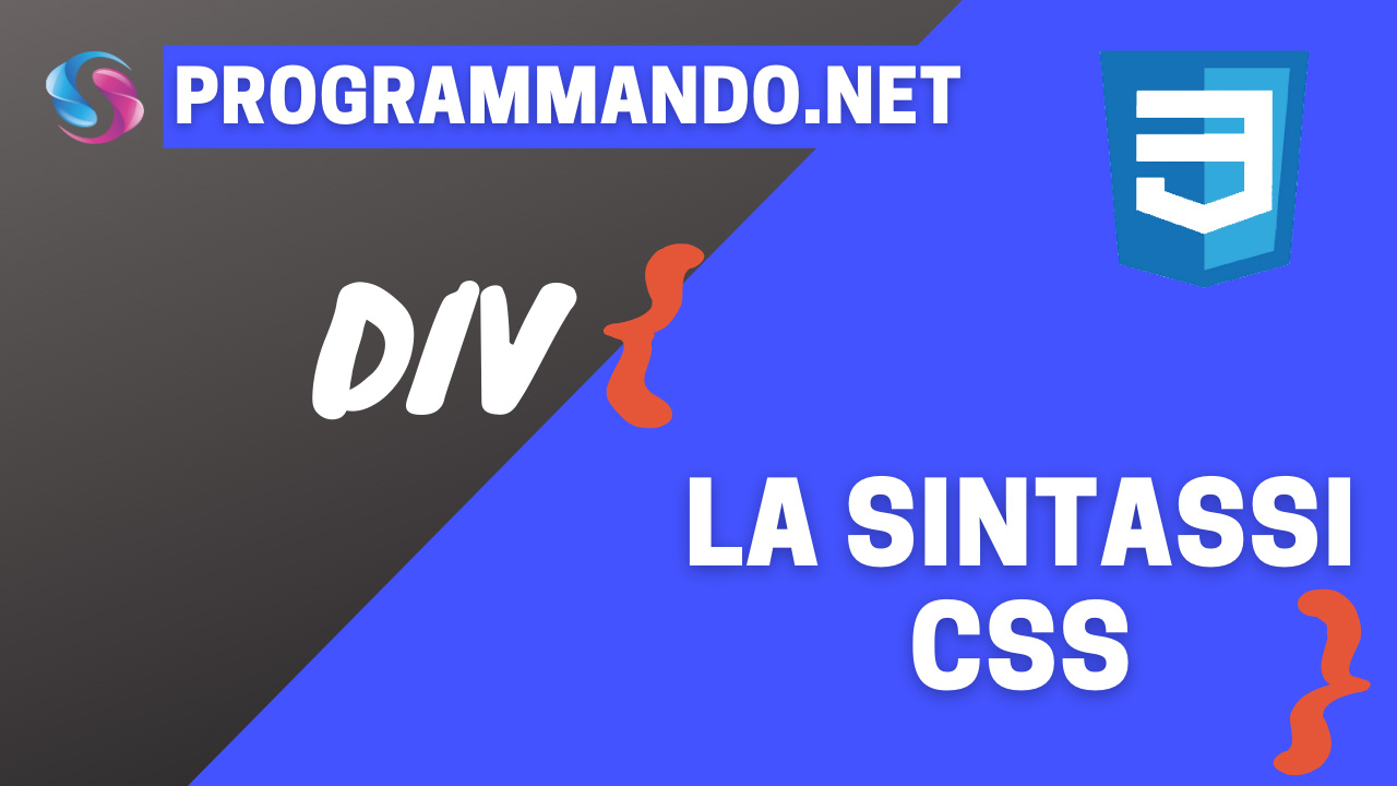 La sintassi CSS