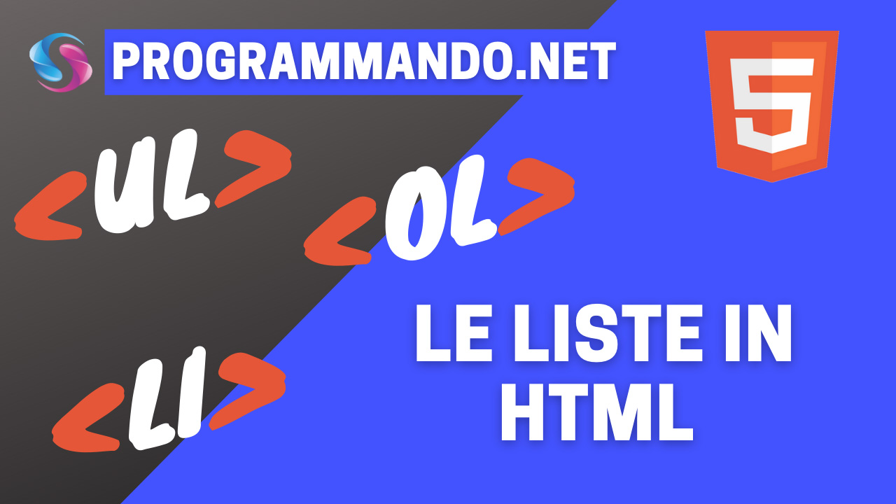 Liste in HTML